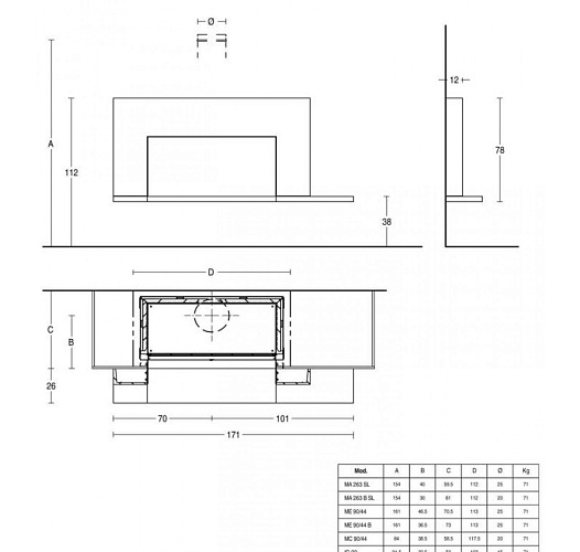 Piazzetta chester, bianco antico_2